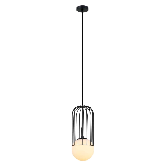 Lampa wisząca MATTY MDM-3939/1 BK Italux - zdjęcie 2